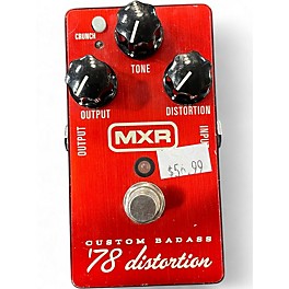 Used MXR M78 1978 Custom Badass Distortion Effect Pedal