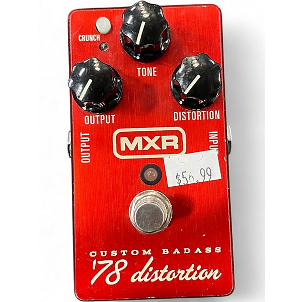 Used MXR M78 1978 Custom Badass Distortion Effect Pedal