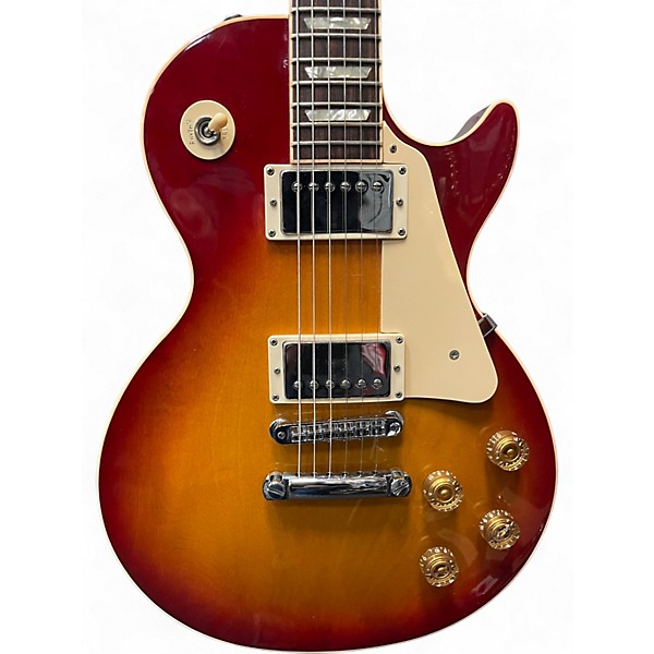 Vintage 1992 Gibson Les Paul Standard Cherry Sunburst Solid Body Electric Guitar