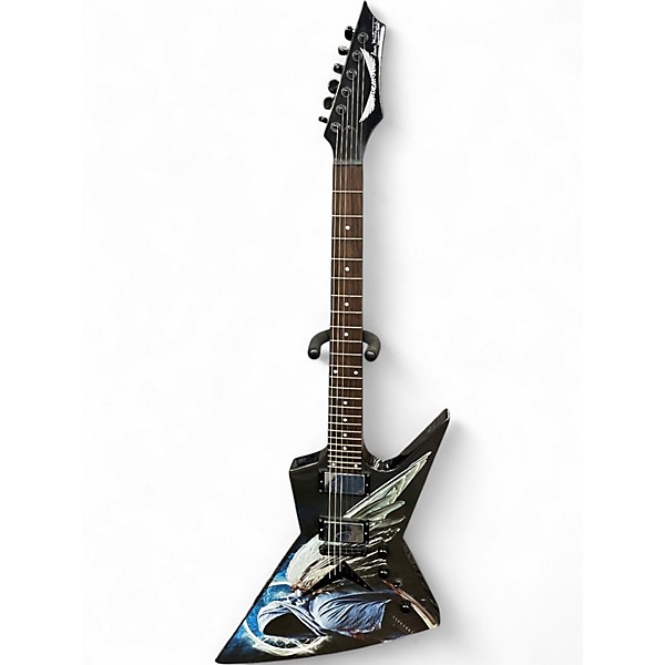 Used Dean Dave Mustaine Zero ANGEL BLACK Solid Body Electric Guitar