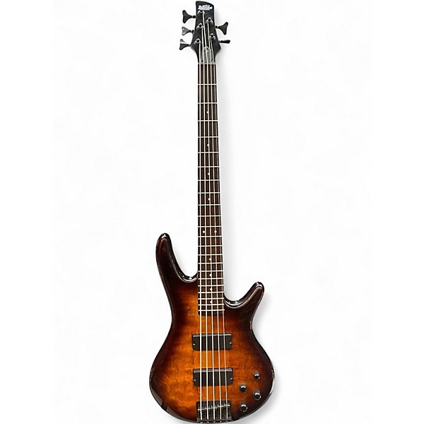 Used Ibanez GSH2055SM 2 Tone Sunburst Electric Bass Guitar