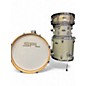Used SPL 4 Piece velocity street bop Silver Sparkle Drum Kit thumbnail