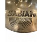 Used SABIAN 14in AAX Series Dark Crash Cymbal