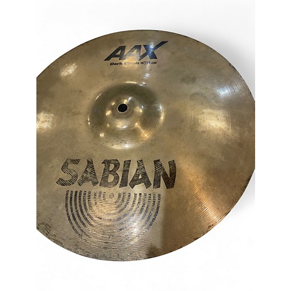 Used SABIAN 14in AAX Series Dark Crash Cymbal