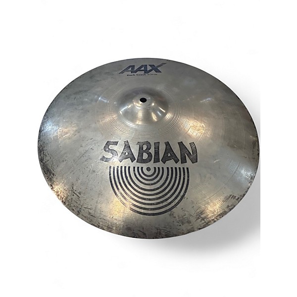 Used SABIAN 16in AAX Series Dark Crash Cymbal