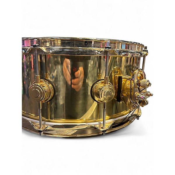 Used DW 14X6.5 Collector's Series Snare Gold Drum