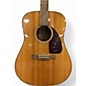 Used Fender CD140S Dreadnought Natural Acoustic Guitar