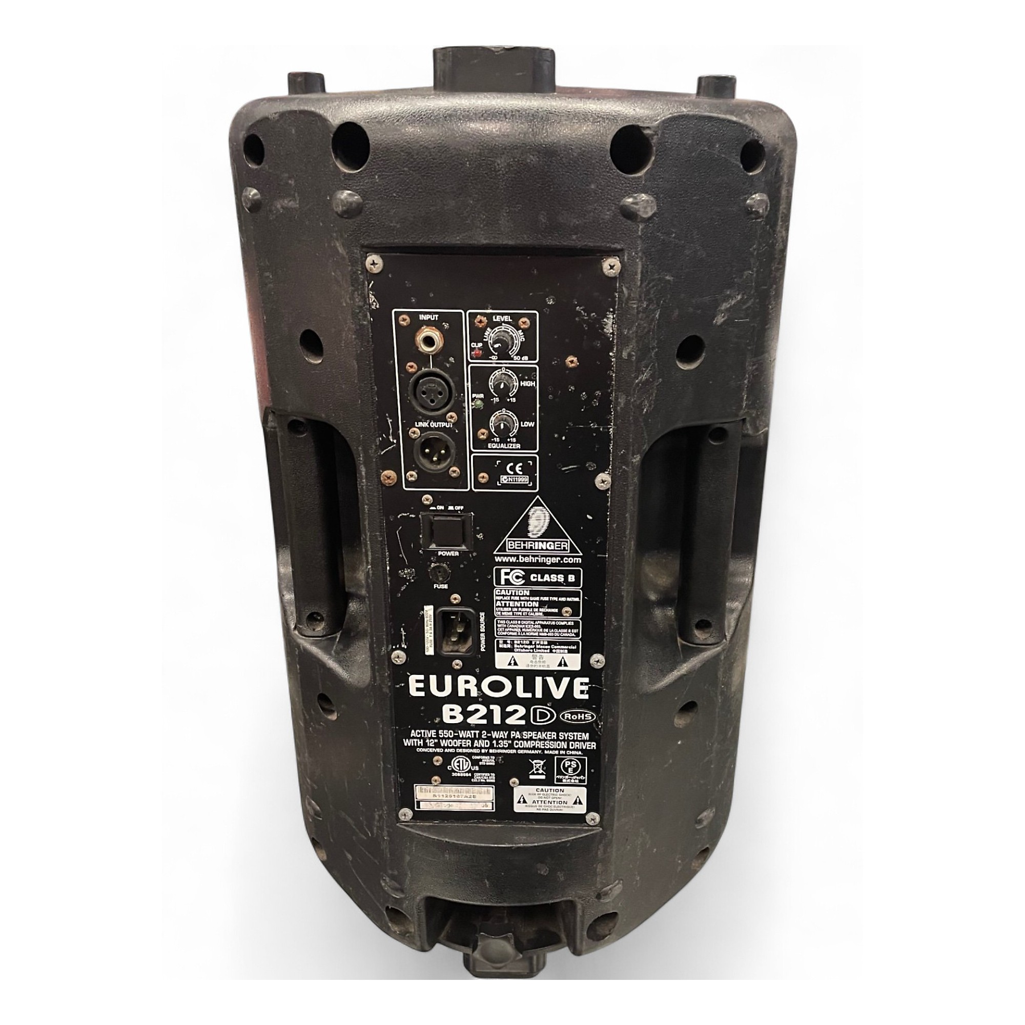 Used Behringer B212D 12in 2-Way 550W Powered Speaker | Guitar Center