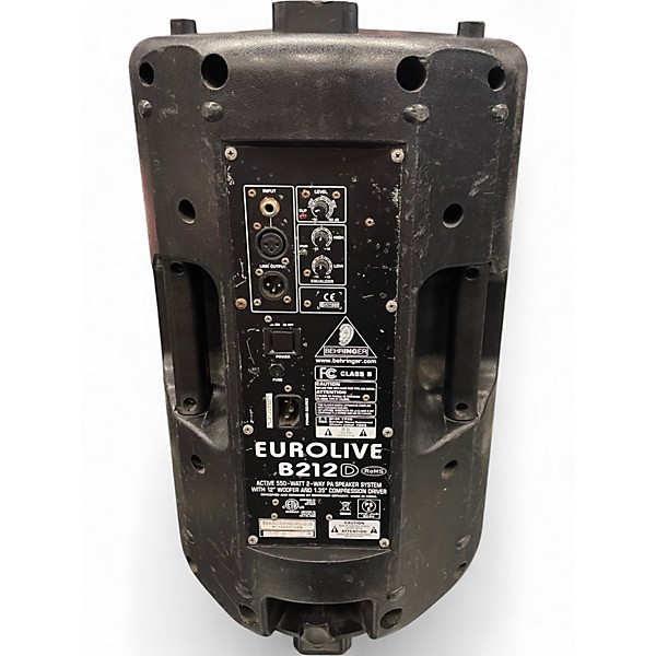 Used Behringer B212D 12in 2-Way 550W Powered Speaker
