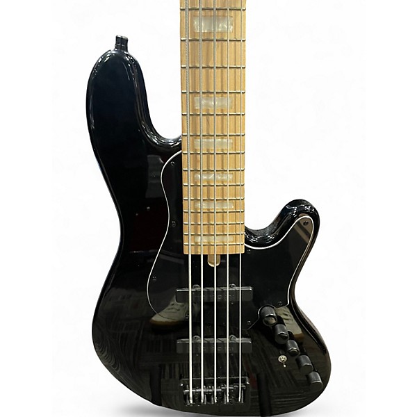 Used Cort ELRICK NJS5 Black Electric Bass Guitar