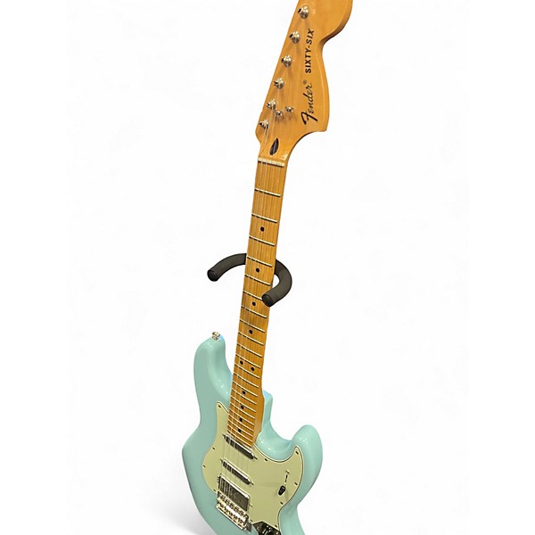 Used Fender Sixty Six Sonic Blue Solid Body Electric Guitar