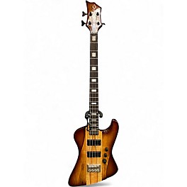 Used Diamond Guitar hailfire 4 string 3 Tone Sunburst Electric Bass Guitar