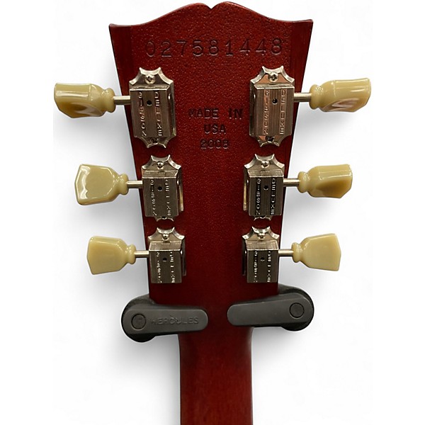 Used 2008 Gibson Les Paul Studio Faded Cherry Solid Body Electric Guitar