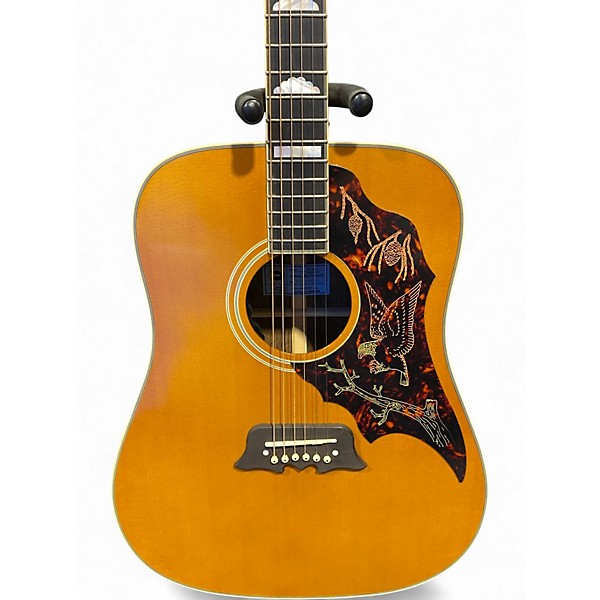 Used Epiphone FT120 Excellente Masterbilt Natural Acoustic Electric Guitar