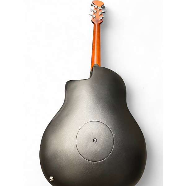 Used Ovation ce44-4 Natural Acoustic Electric Guitar