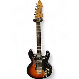 Vintage 1970s Peavey T60 2 Color Sunburst Solid Body Electric Guitar