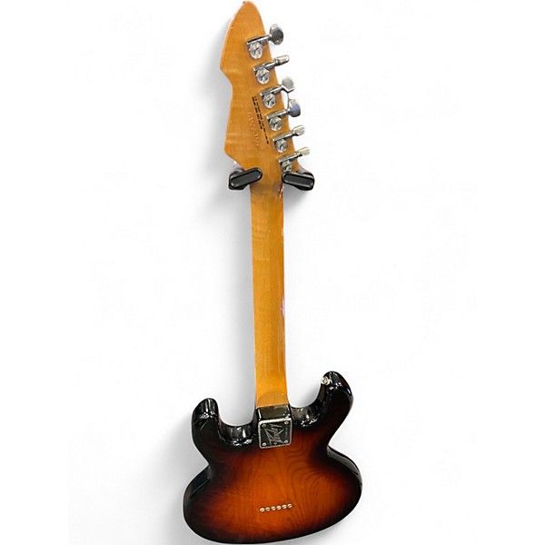 Vintage 1970s Peavey T60 2 Color Sunburst Solid Body Electric Guitar