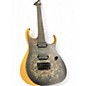 Used Ibanez RGDIX6PB Black Burl Burst Solid Body Electric Guitar thumbnail