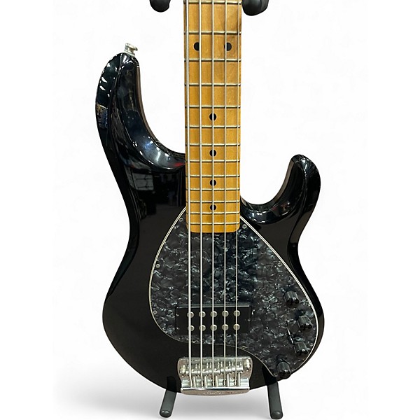 Used Ernie Ball Music Man Stingray 5 String Black Electric Bass Guitar