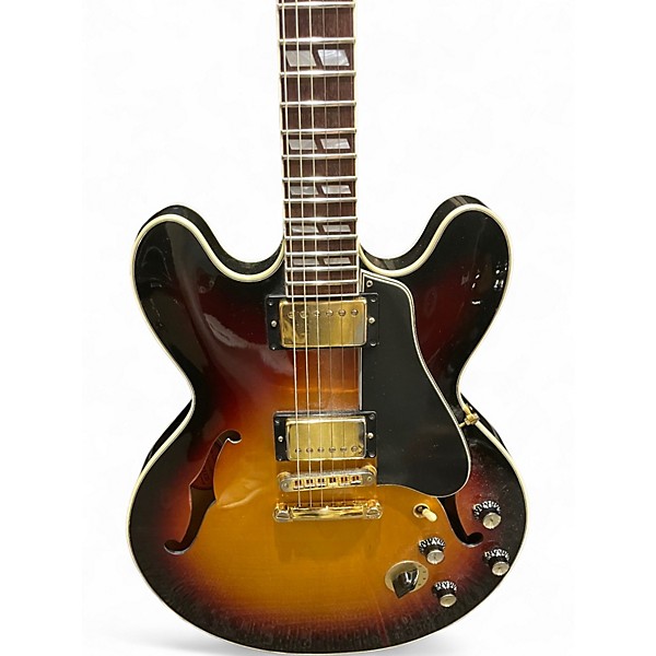 Used 2003 Gibson ES345 Vintage Sunburst Hollow Body Electric Guitar