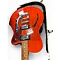 Used Reverend club king rt Orange Hollow Body Electric Guitar