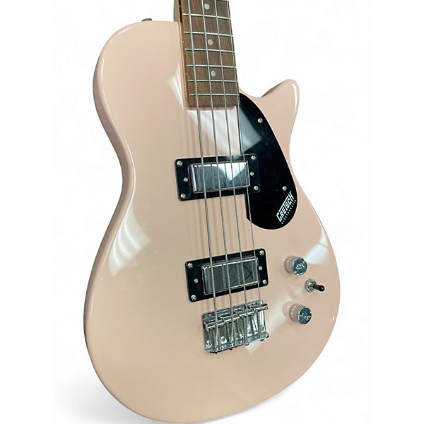 Used Gretsch Guitars G2220 ELECTROMAYIC JUNIOR JET BASS 11 SHORT SCALES Shell Pink Solid Body Electric Guitar