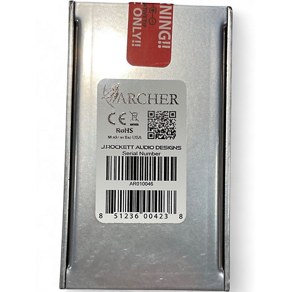 Used J.Rockett Audio Designs ARCHER Effect Pedal