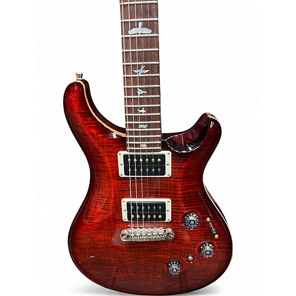 Used PRS P24 Trans Red Solid Body Electric Guitar