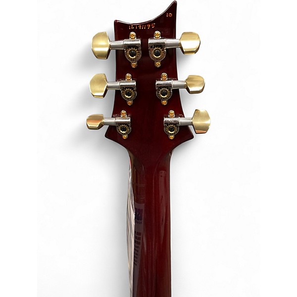 Used PRS P24 Trans Red Solid Body Electric Guitar