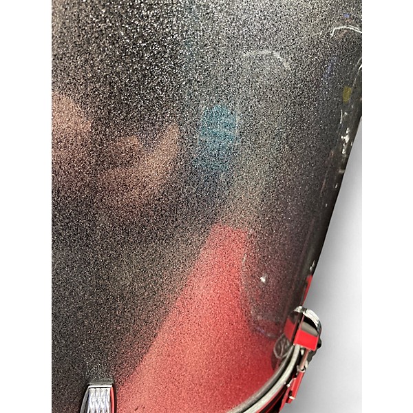 Used Ludwig 5 Piece BACKBEAT Silver Sparkle Drum Kit