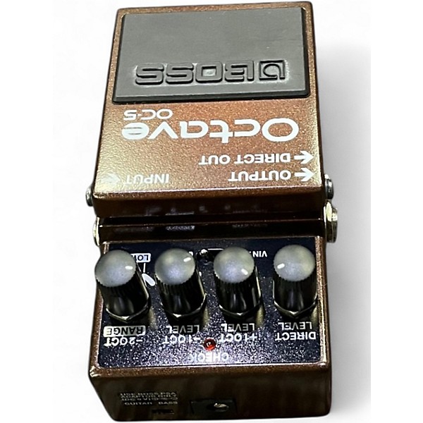 Used BOSS Octave OC5 Bass Effect Pedal | Guitar Center