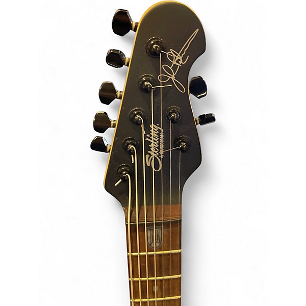 Used Sterling by Music Man JP70 John Petrucci Signature Flat Black Solid Body Electric Guitar