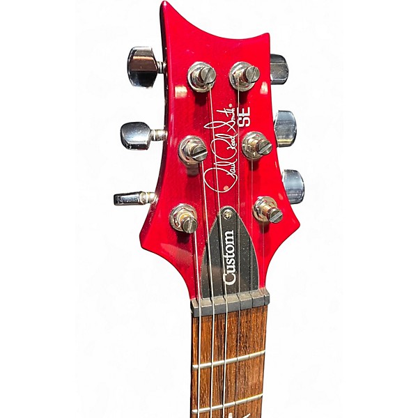 Used PRS SE Custom 24 Ruby Solid Body Electric Guitar