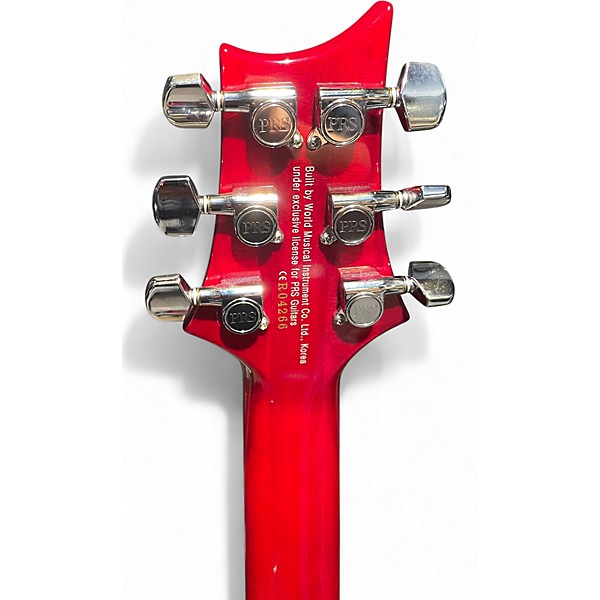 Used PRS SE Custom 24 Ruby Solid Body Electric Guitar