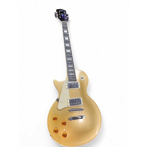 Used Oscar Schmidt OE20-G LEFTY Gold Top Electric Guitar