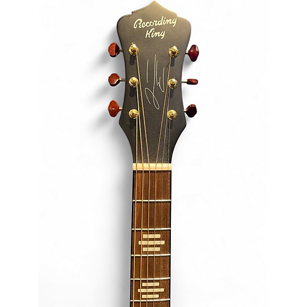 Used Recording King RK JUSTIN TOWNES EARLE Tobacco Burst Acoustic Guitar