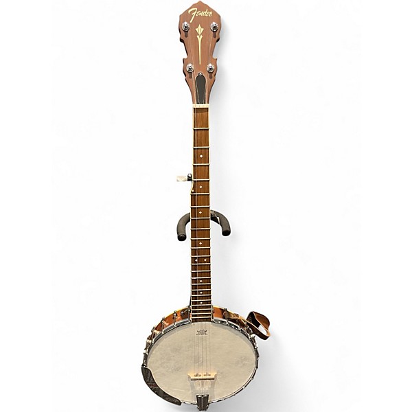 Used Fender PB-180E Banjo Natural Banjo
