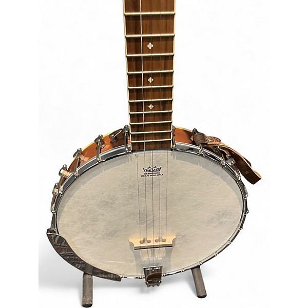 Used Fender PB-180E Banjo Natural Banjo