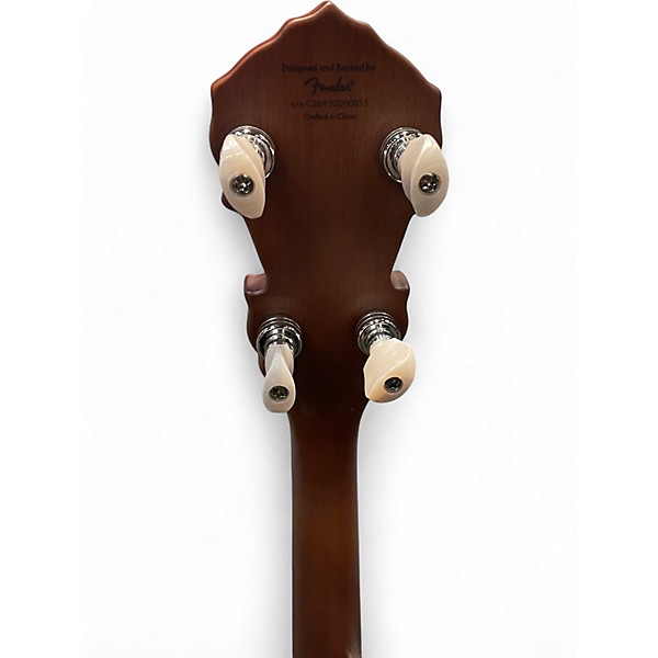 Used Fender PB-180E Banjo Natural Banjo