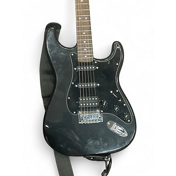 Used Squier Affinity Stratocaster Black Solid Body Electric Guitar