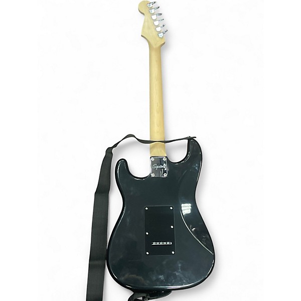 Used Squier Affinity Stratocaster Black Solid Body Electric Guitar