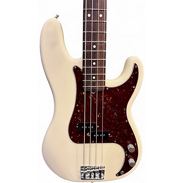 Used Fender American Professional II Precision Bass Olympic White Electric Bass Guitar