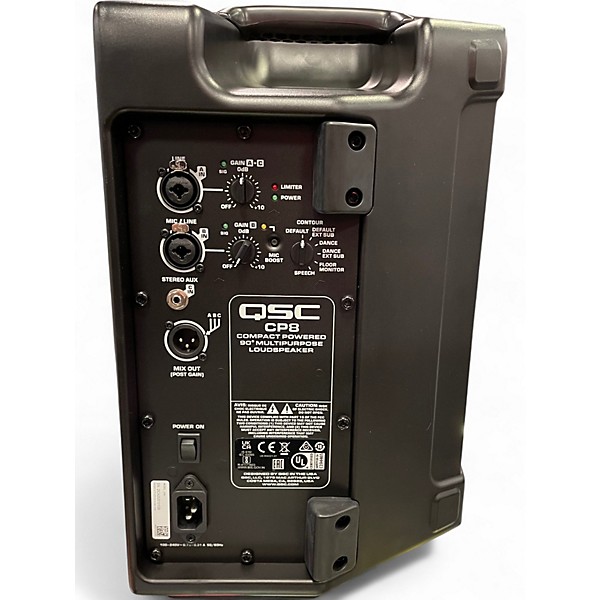 Used QSC CP8 Powered Speaker
