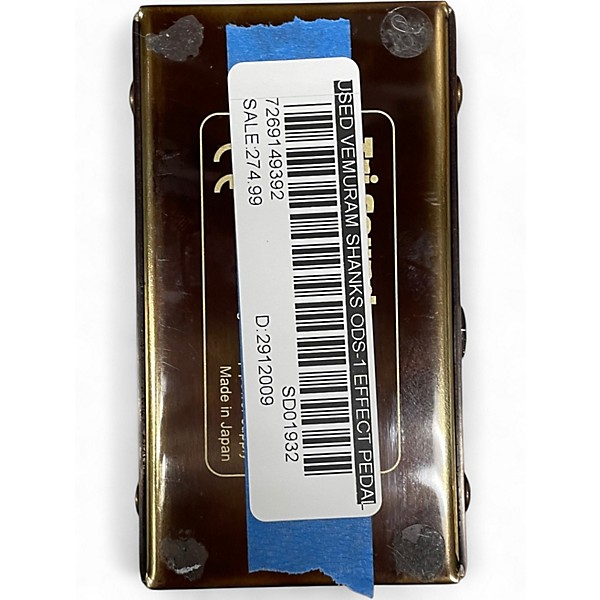 Used Vemuram SHANKS ODS-1 Effect Pedal