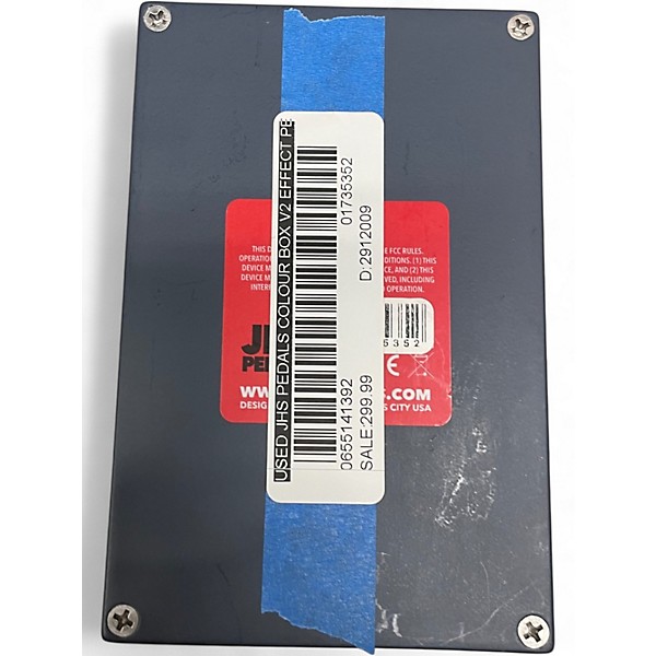 Used JHS Pedals Colour Box V2 Effect Pedal