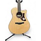 Used Ibanez AAM380CE Natural Acoustic Electric Guitar