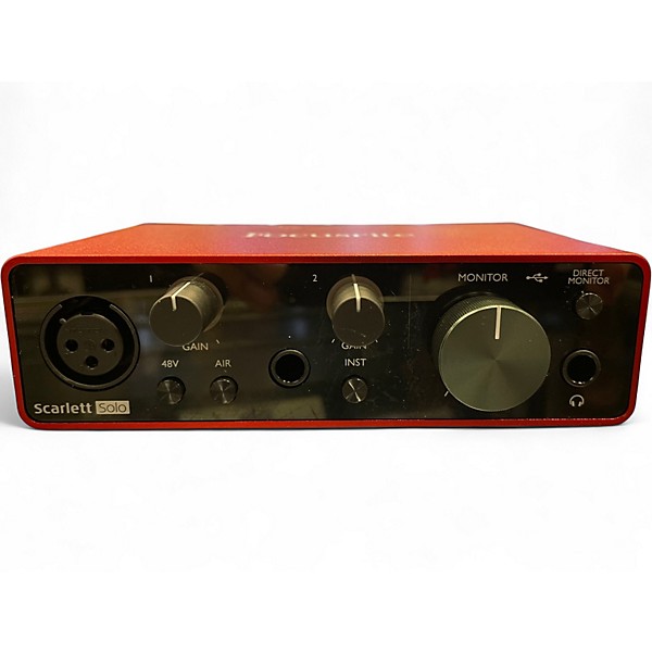 Used Focusrite Scarlett Solo Gen 3 Audio Interface