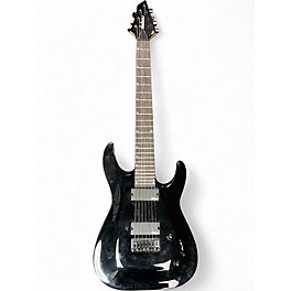 Used Jackson JS22-7 Dinky 7 String Black Solid Body Electric Guitar