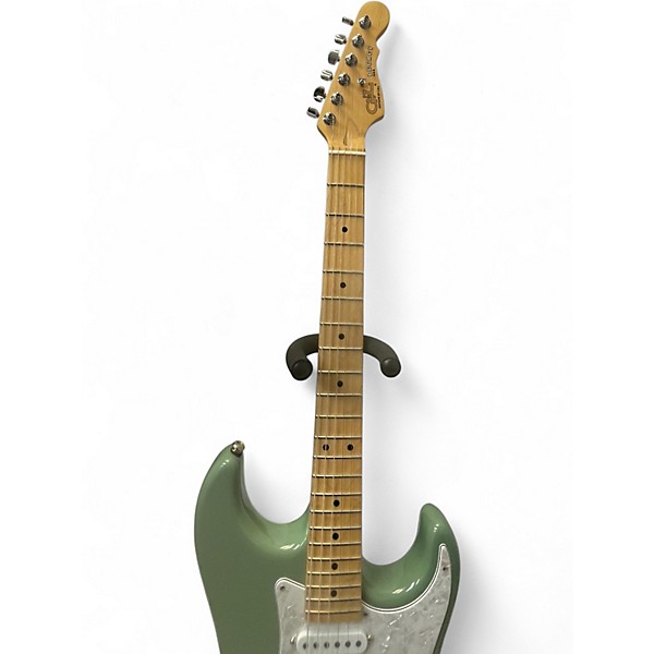 Used G&L Fullerton Deluxe Legacy Macha Green Solid Body Electric Guitar