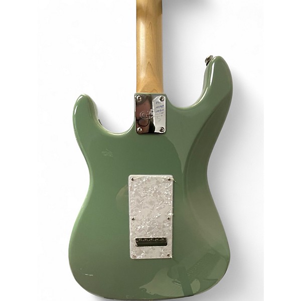 Used G&L Fullerton Deluxe Legacy Macha Green Solid Body Electric Guitar